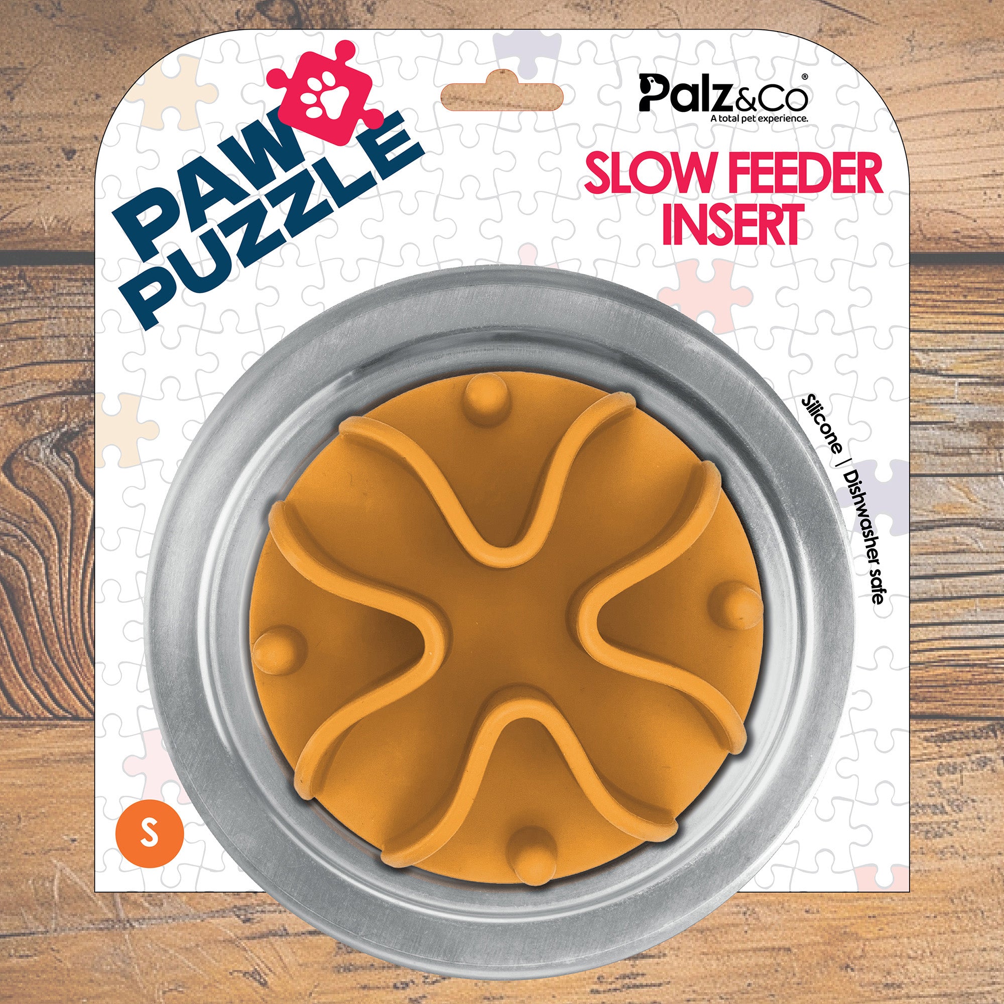 Paw Puzzle Dog Feeders Bowl Insert