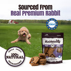 Rabbitdog Rabbit Bites Dog Treats, Grain-Free - 6 oz