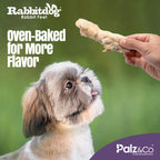 Rabbitdog Rabbit Feet (With Fur) - 3.5 oz (100g)
