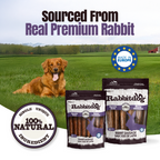 Rabbitdog Rabbit Sausage Dog Treats - Pack of 8 & 20