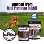 Rabbitdog Rabbit Sausage Dog Treats - Pack of 8 & 20