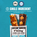 Fishdog Tuna Bones - 3.5 oz (100g) - Mini & Jumbo