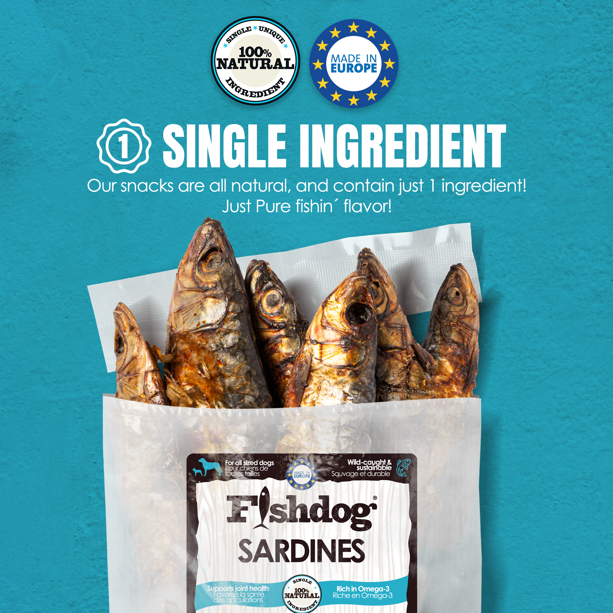 Fishdog Sardines - 2.5 oz (70g) Secondary image