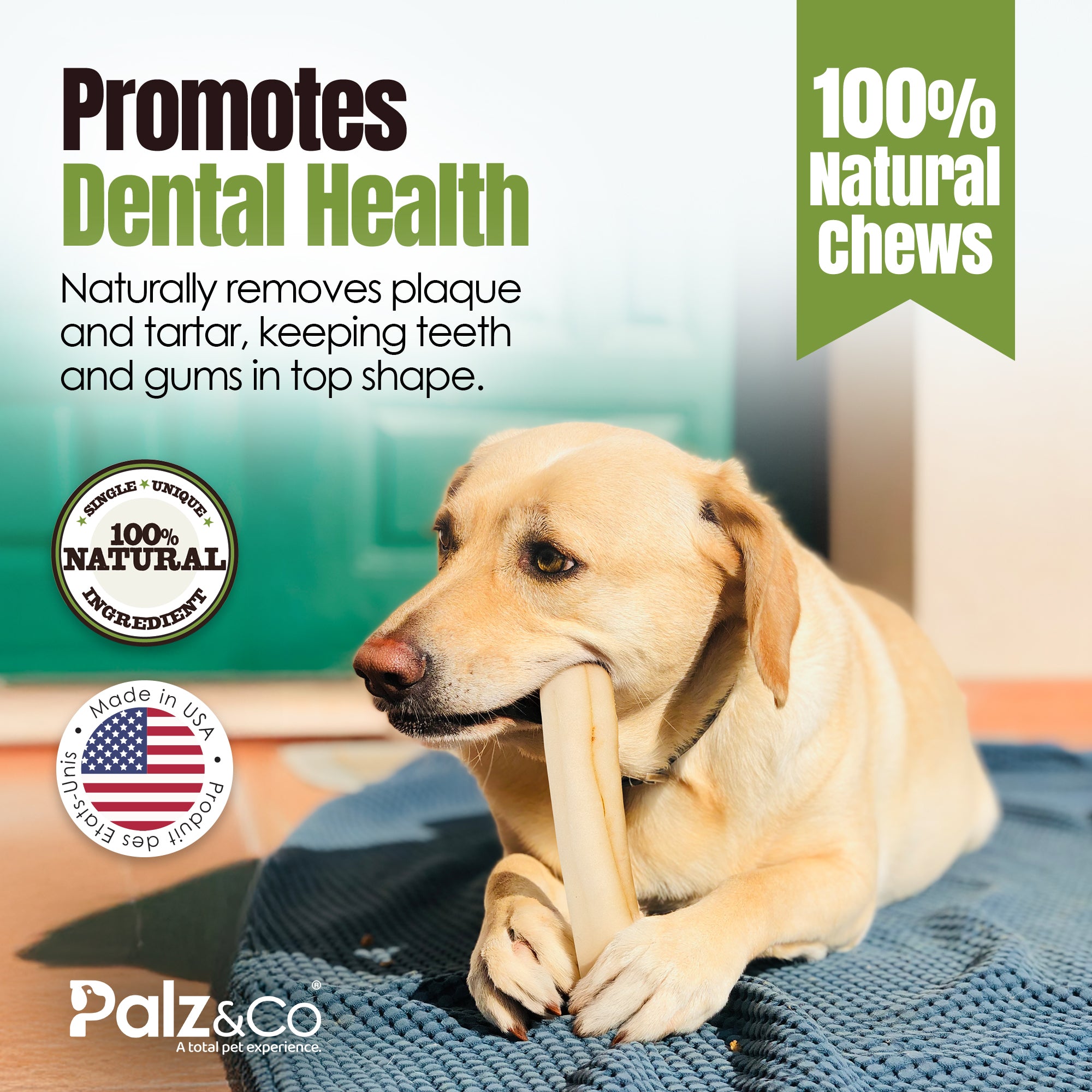 Moodog Beef Corium Collagen Roll Dog Treats