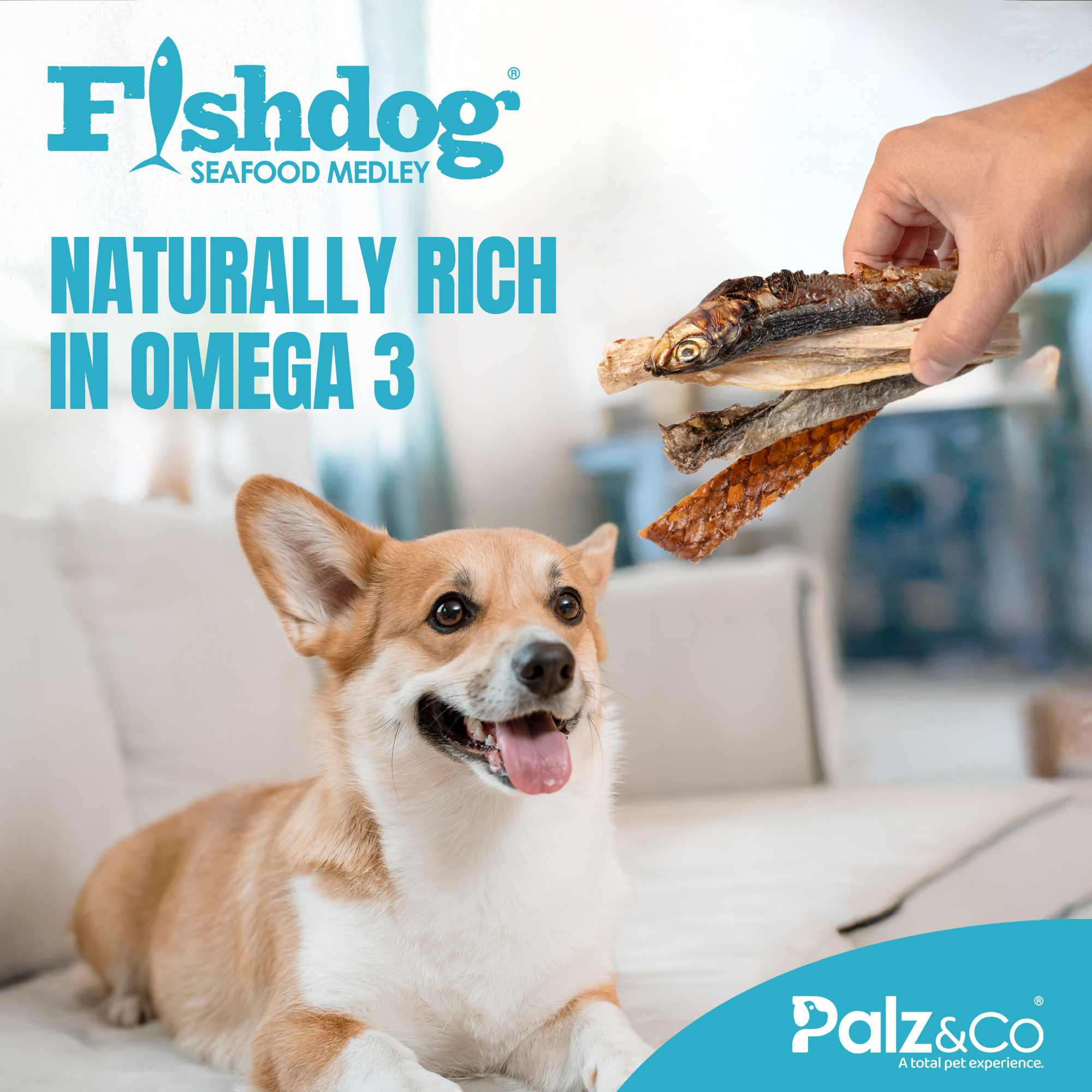 Fishdog Seafood Medley 2.5 oz (70g)