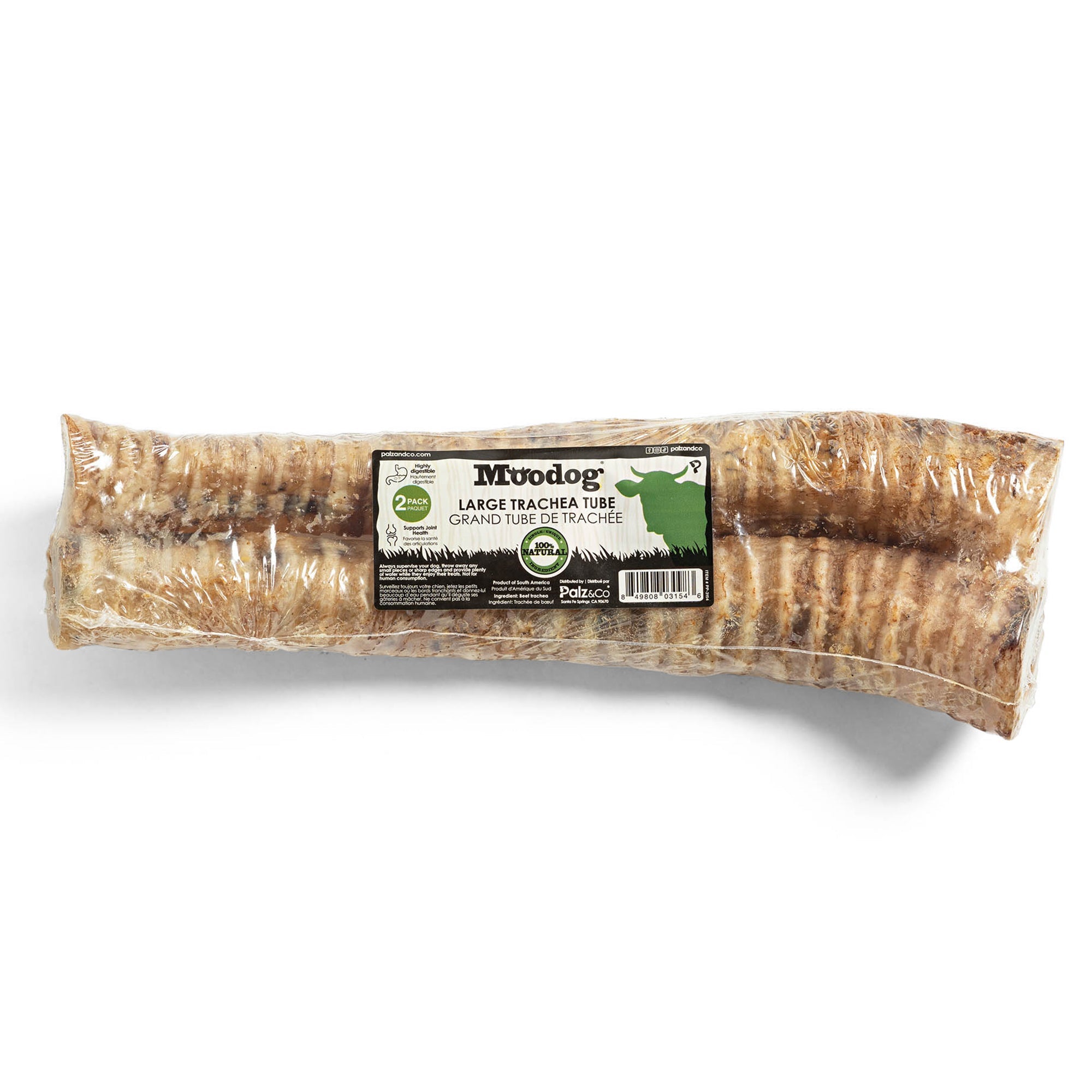 Moodog Beef Trachea Tubes - Pack of 2 Secondary image