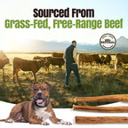 Moodog Beef Value Bully Stick 6" - Pack of 25