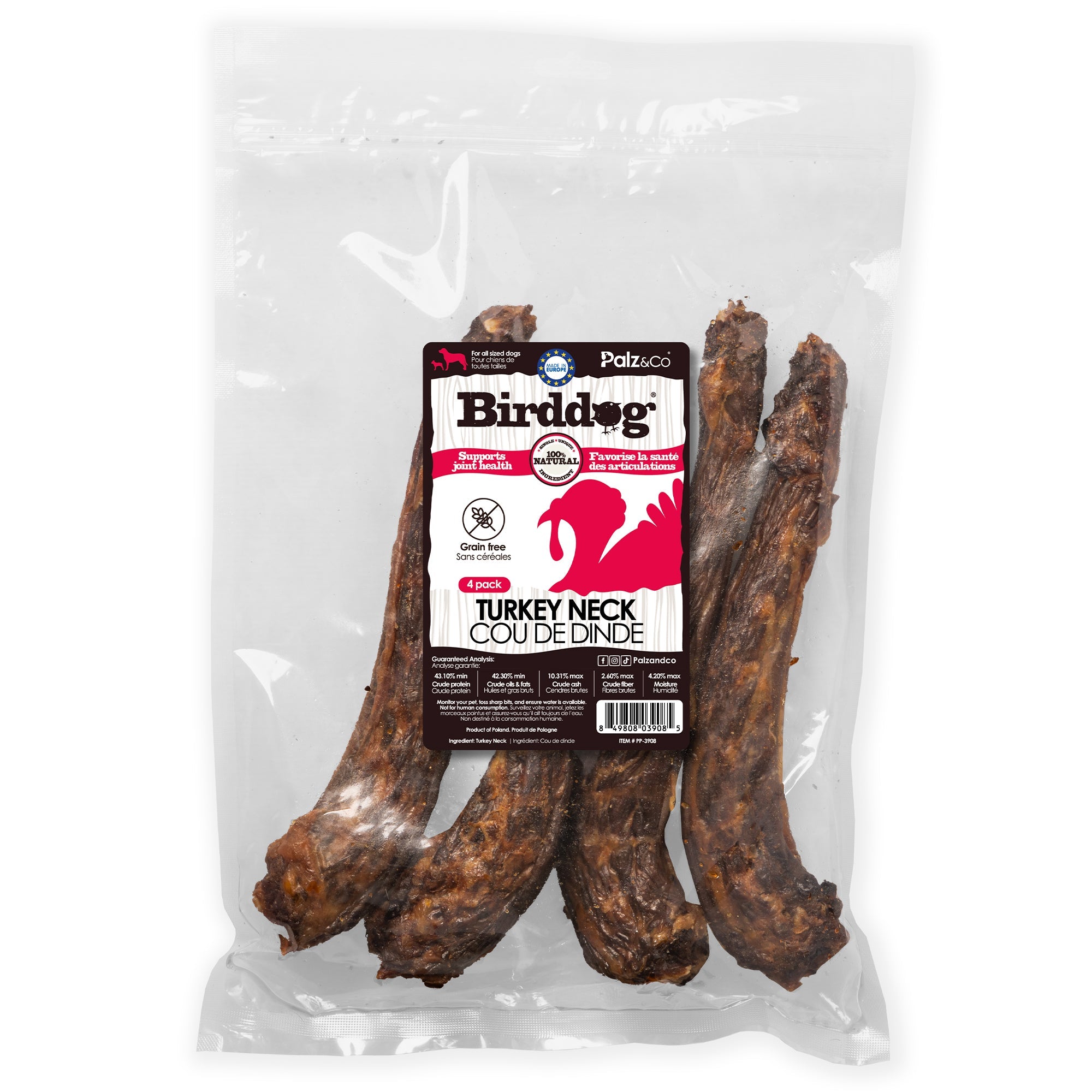 Birddog Turkey Necks - Pack of 4 Main image