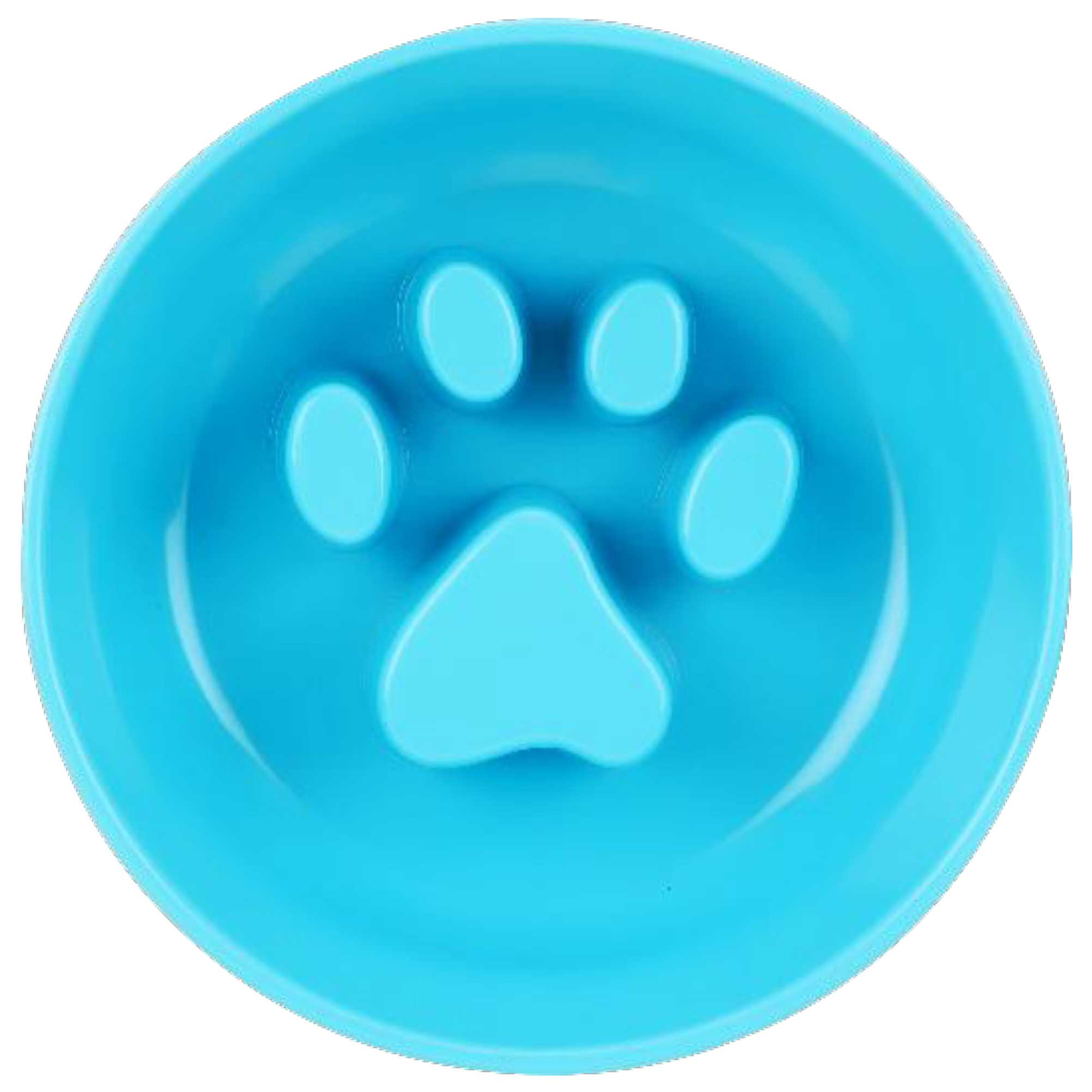 Paw Puzzle Slow Feeder Bowls, No-Skid Base Main image