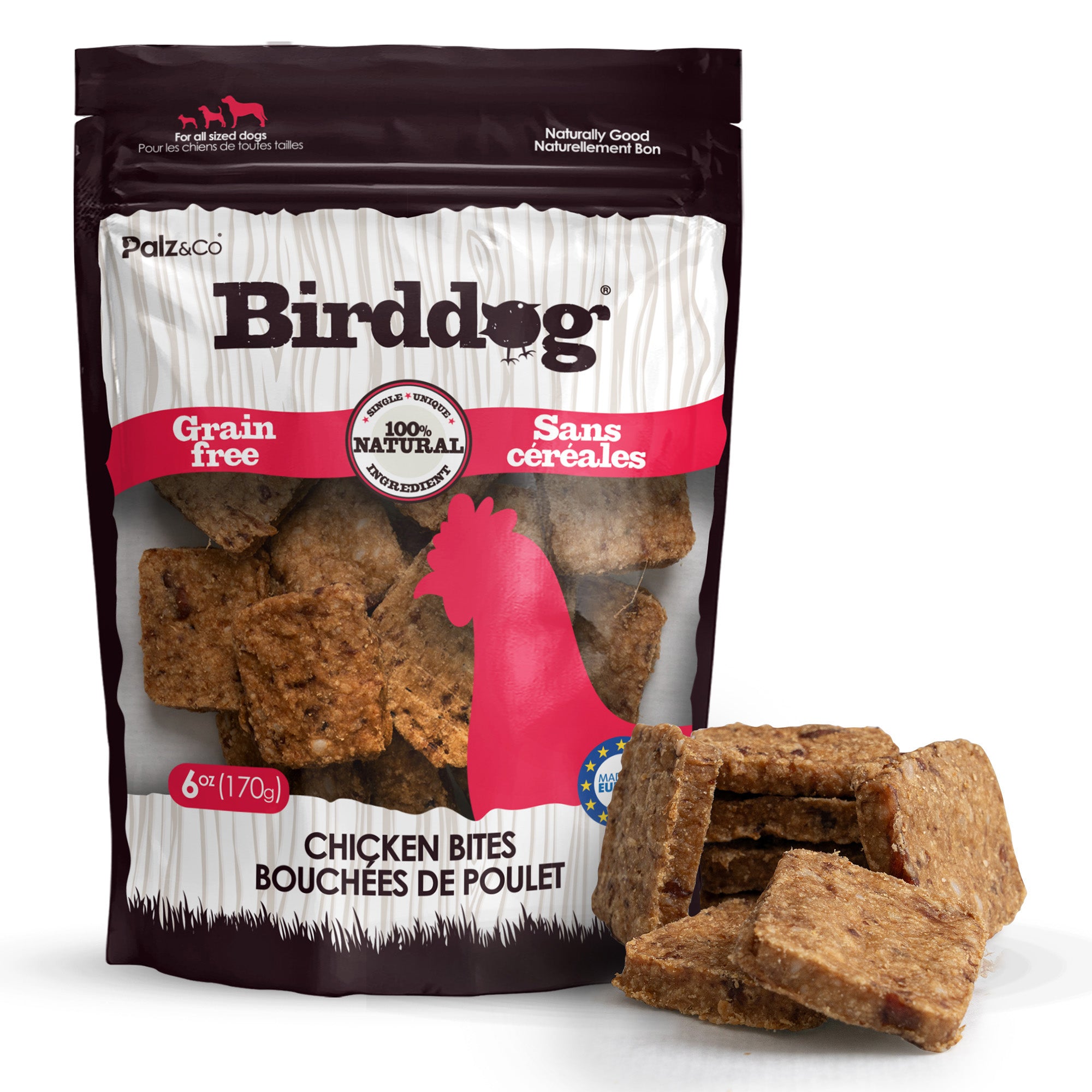 Birddog Chicken Bites Dog Treats - 6 oz Main image