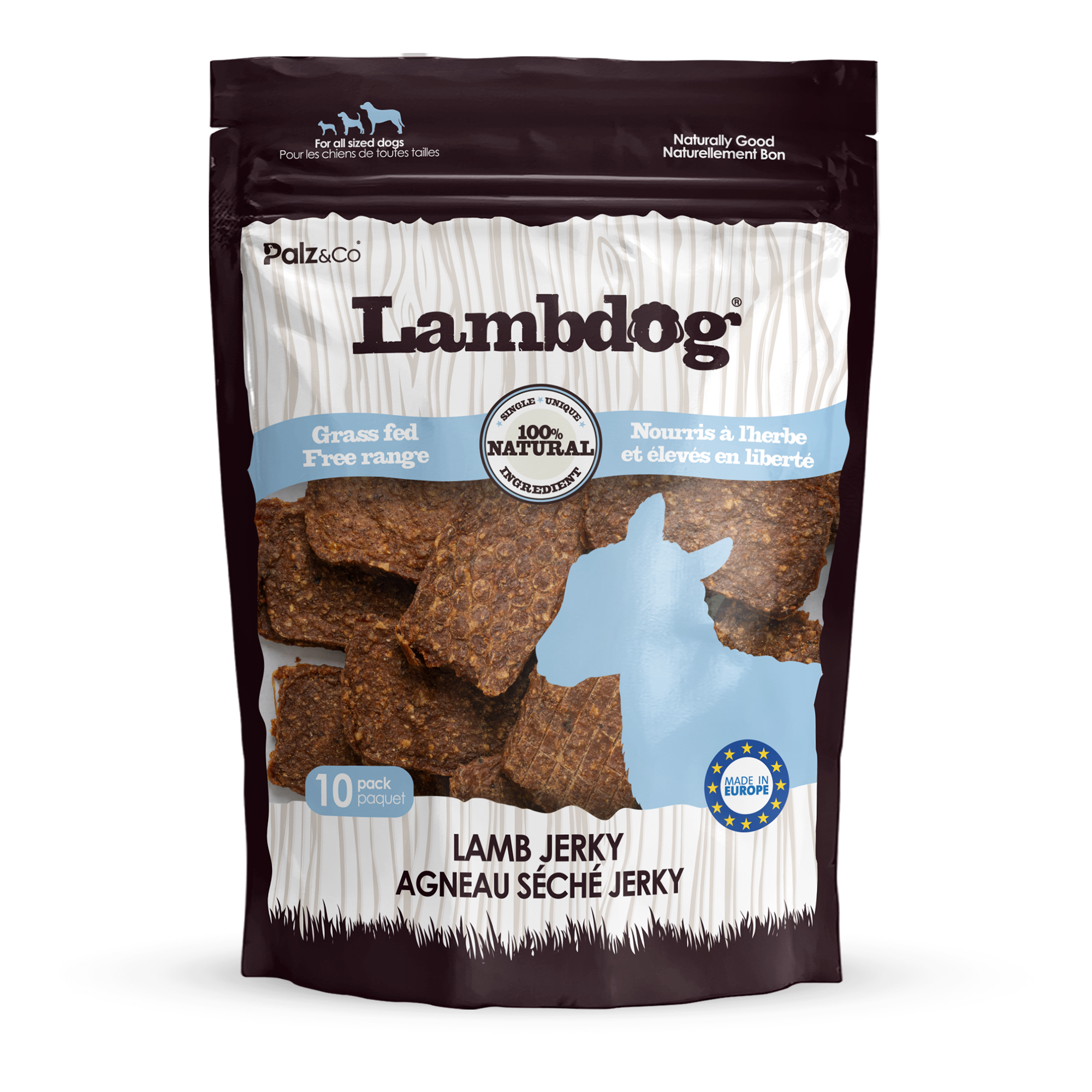 Lambdog Lamb Jerky Chews - Pack of 10 Secondary image