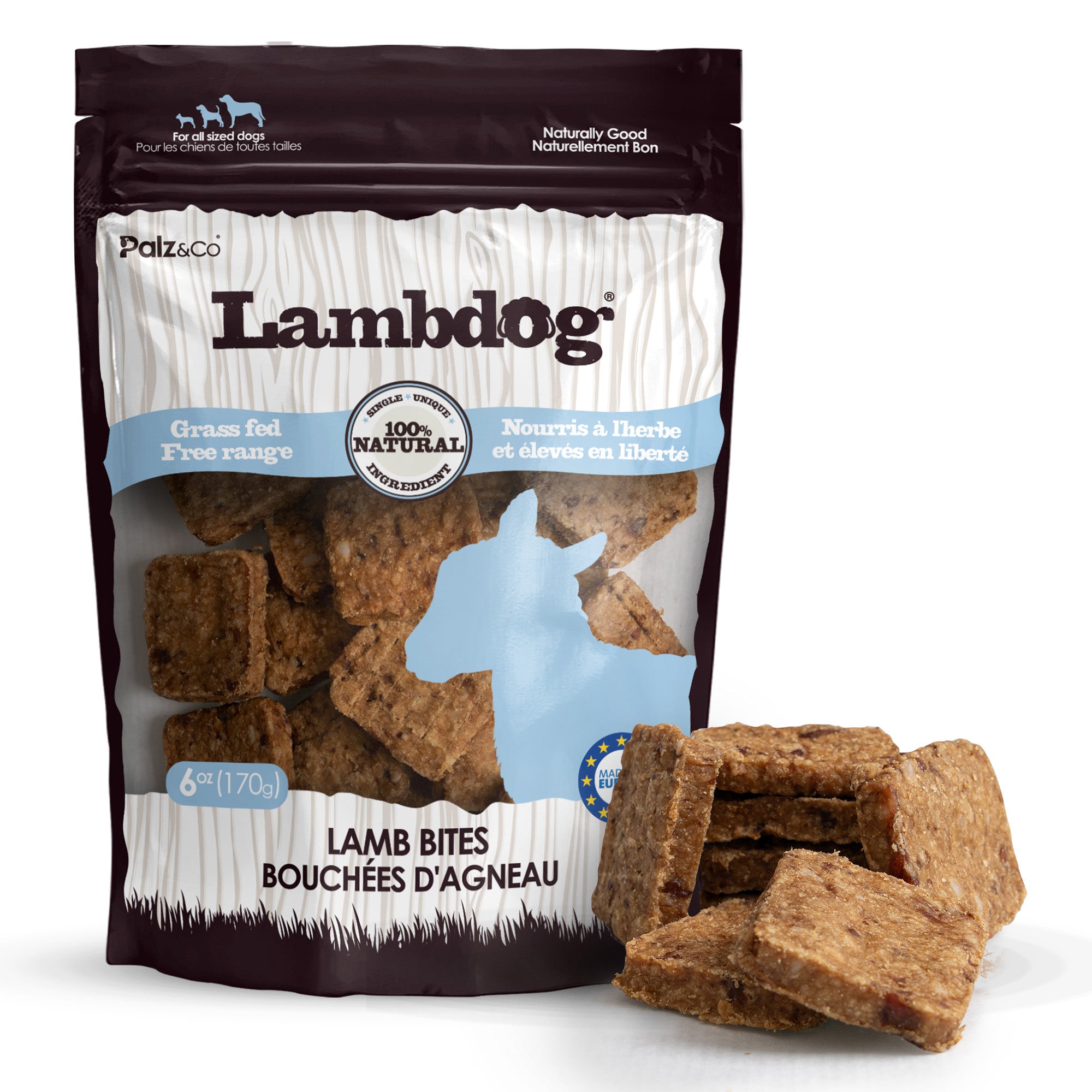 Lambdog Lamb Bites Dog Treats - 6 oz