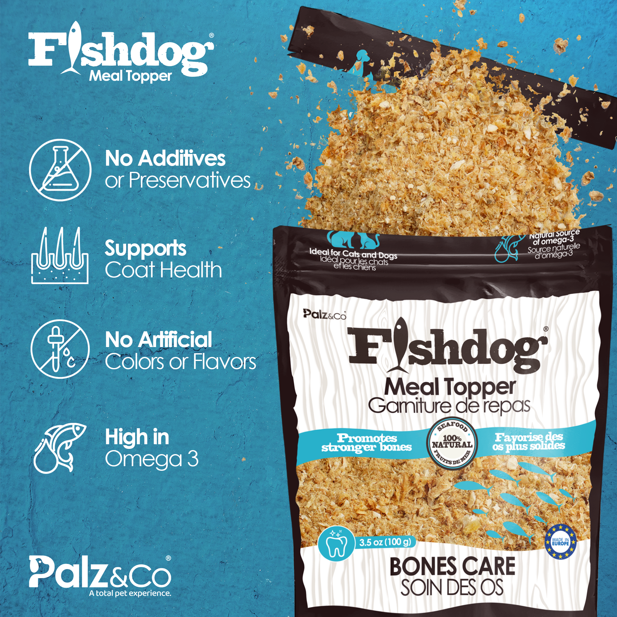 Fishdog Meal Topper - 3.5oz (100g)