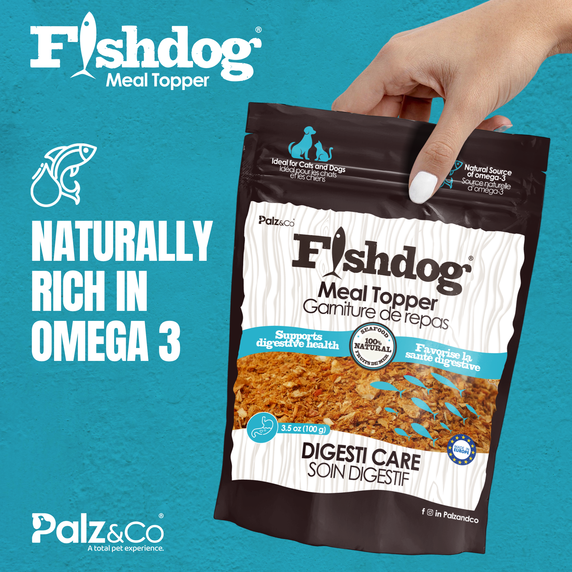 Fishdog Meal Topper - 3.5oz (100g)