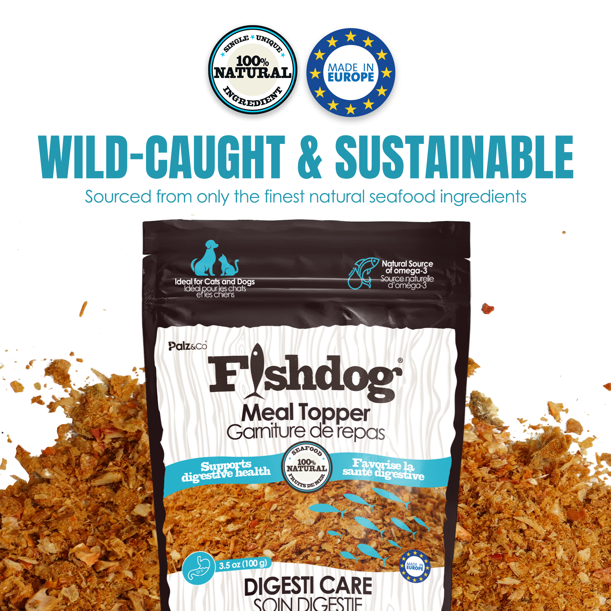 Fishdog Meal Topper - 3.5oz (100g)