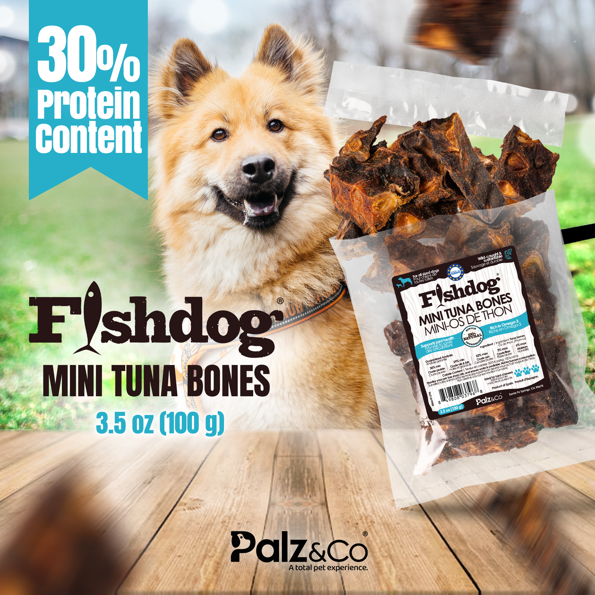 Fishdog Tuna Bones - 3.5 oz (100g) Secondary image