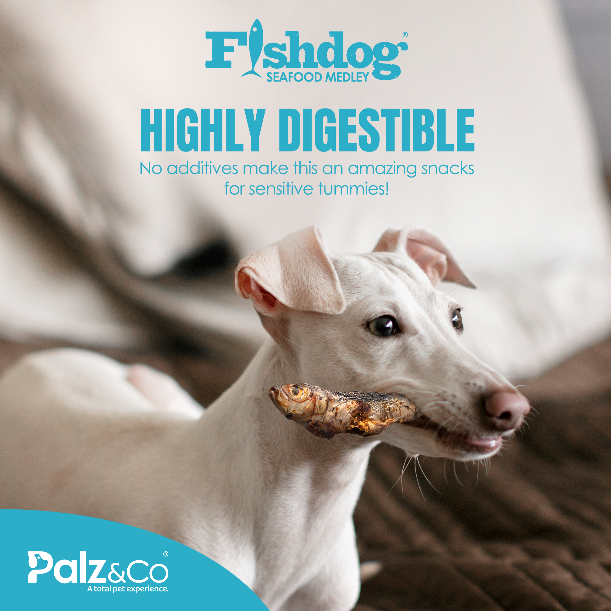 Fishdog Seafood Medley 2.5 oz (70g)