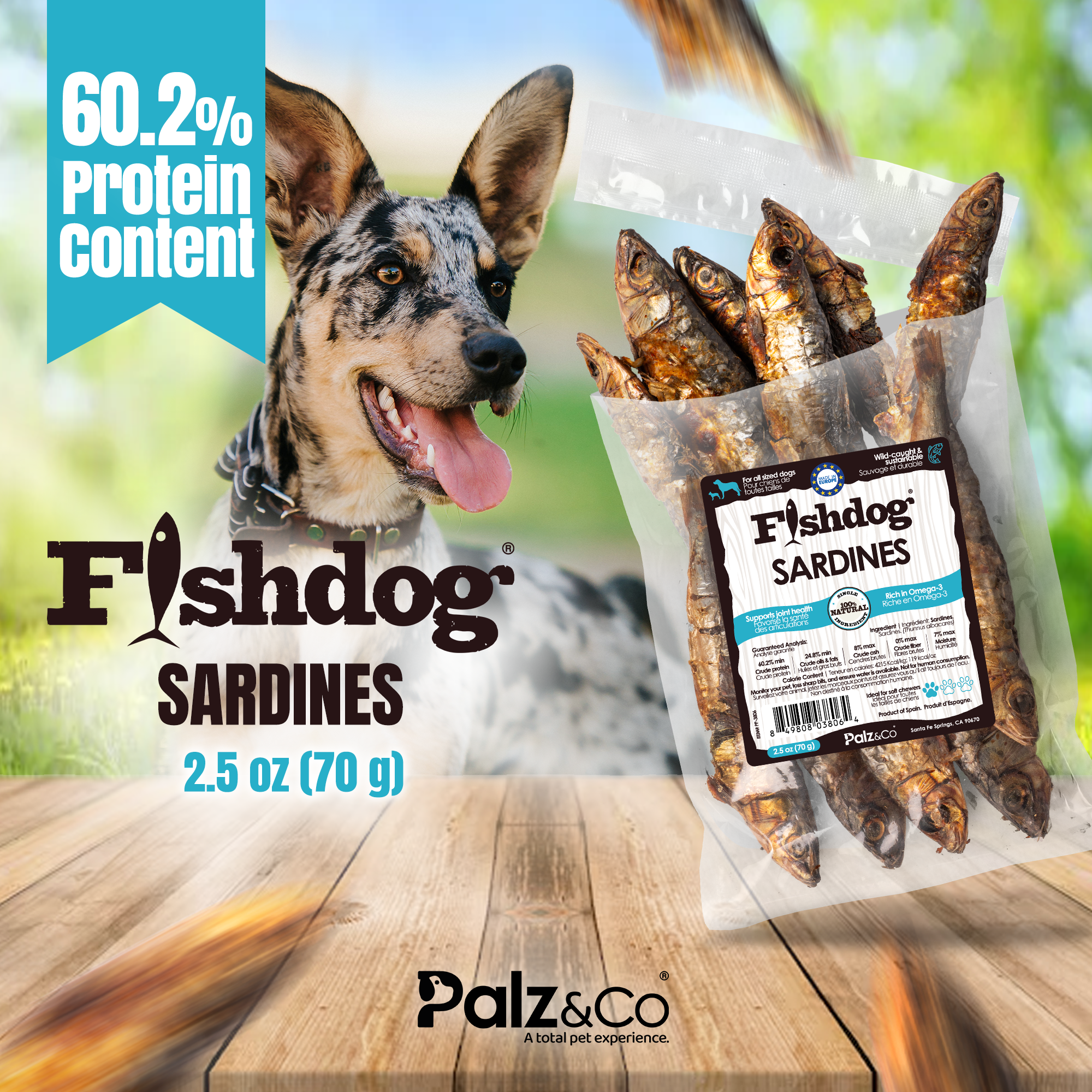 Fishdog Sardines - 2.5 oz (70g) Secondary image