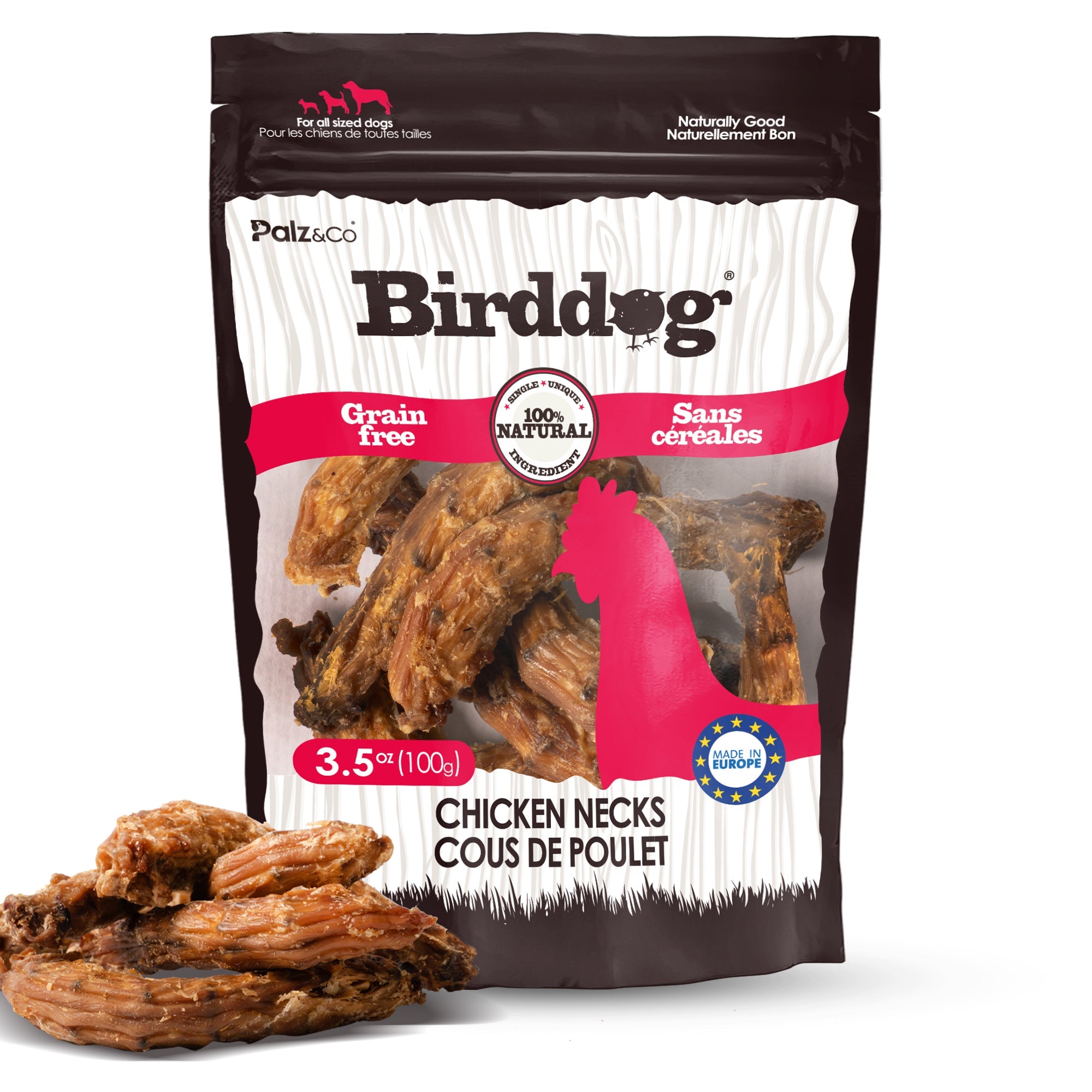 Birddog Chicken Necks - 3.5 oz (100g) Main image