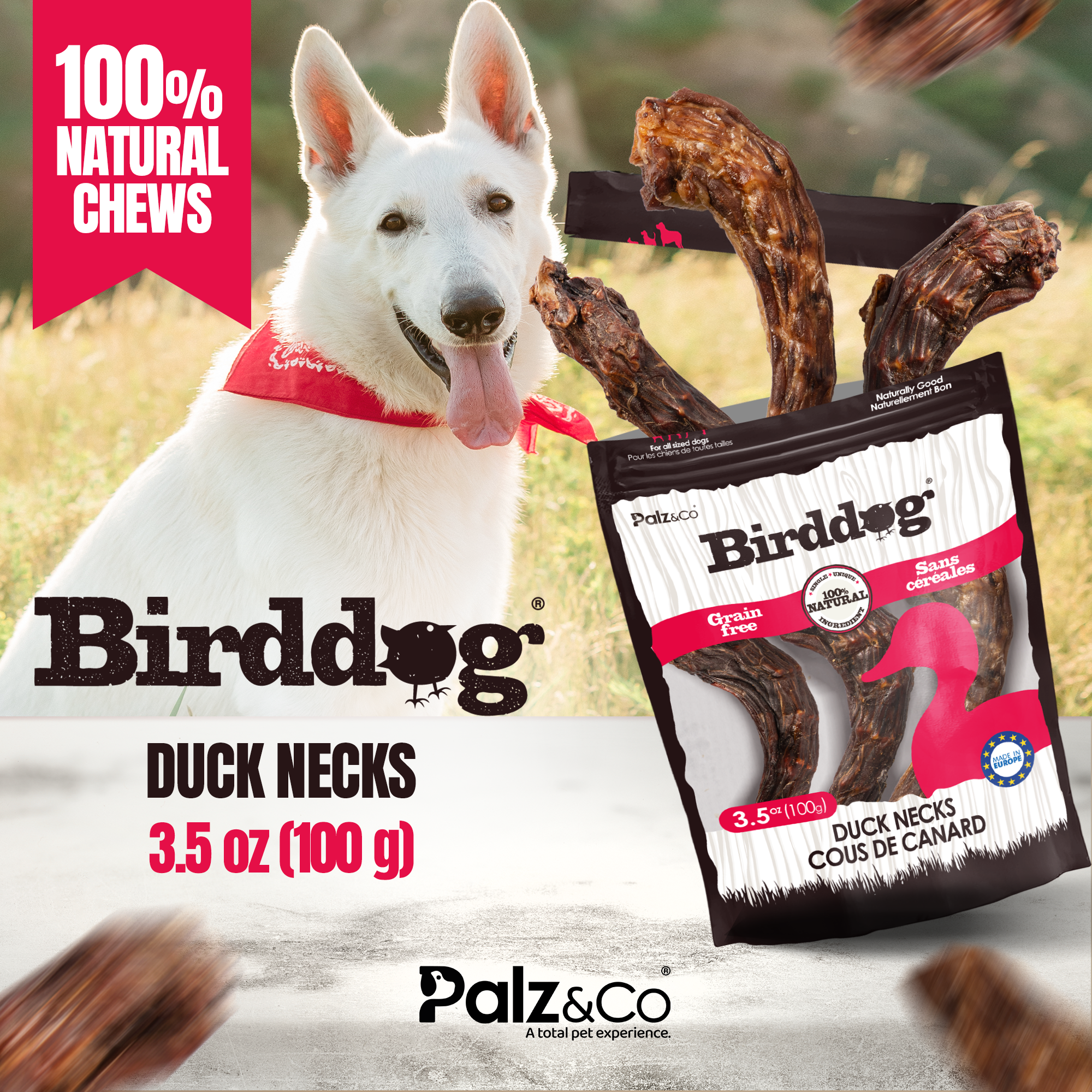 Birddog Duck Necks - 3.5 oz (100g) Secondary image