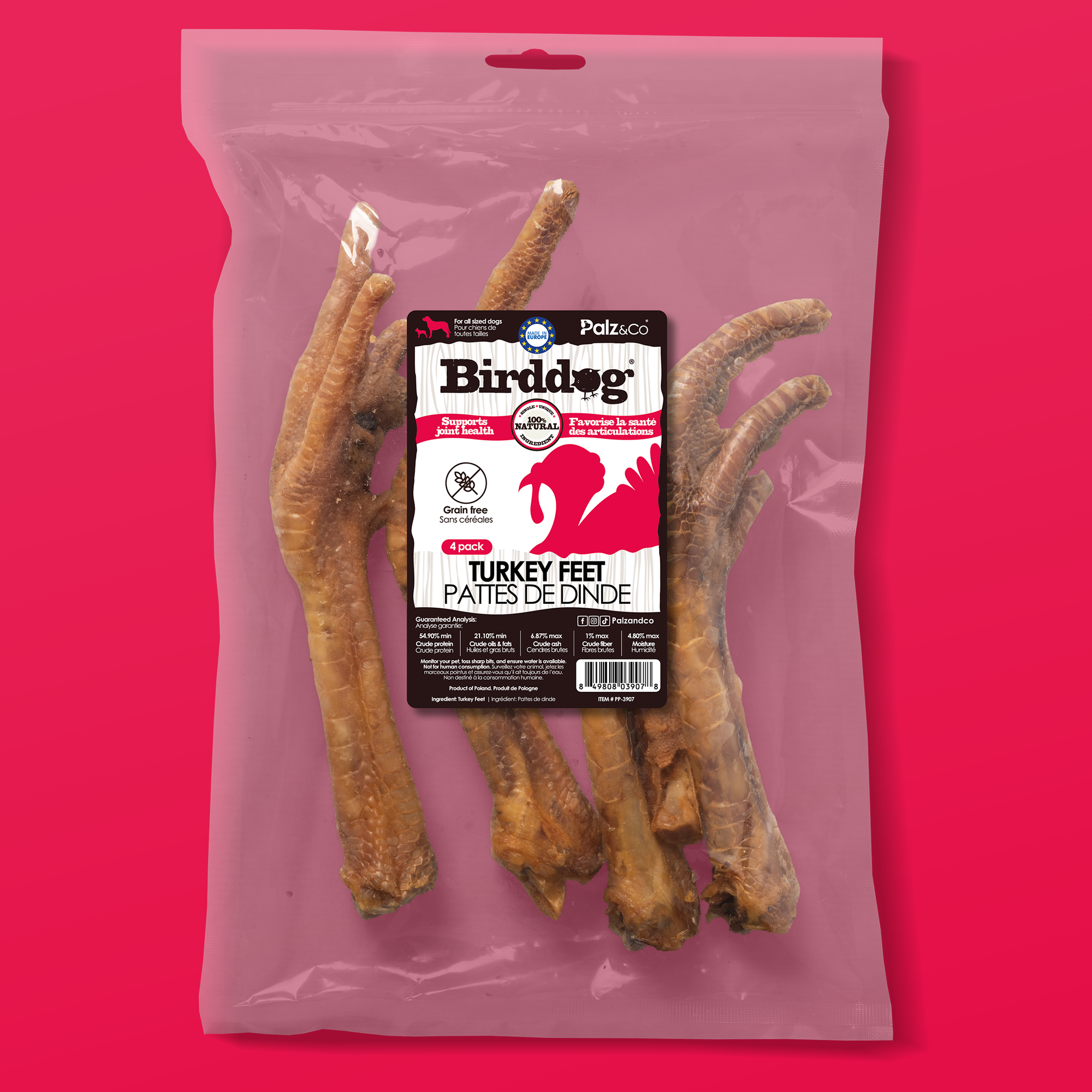 Birddog Turkey Feet - 4 Pack Secondary image