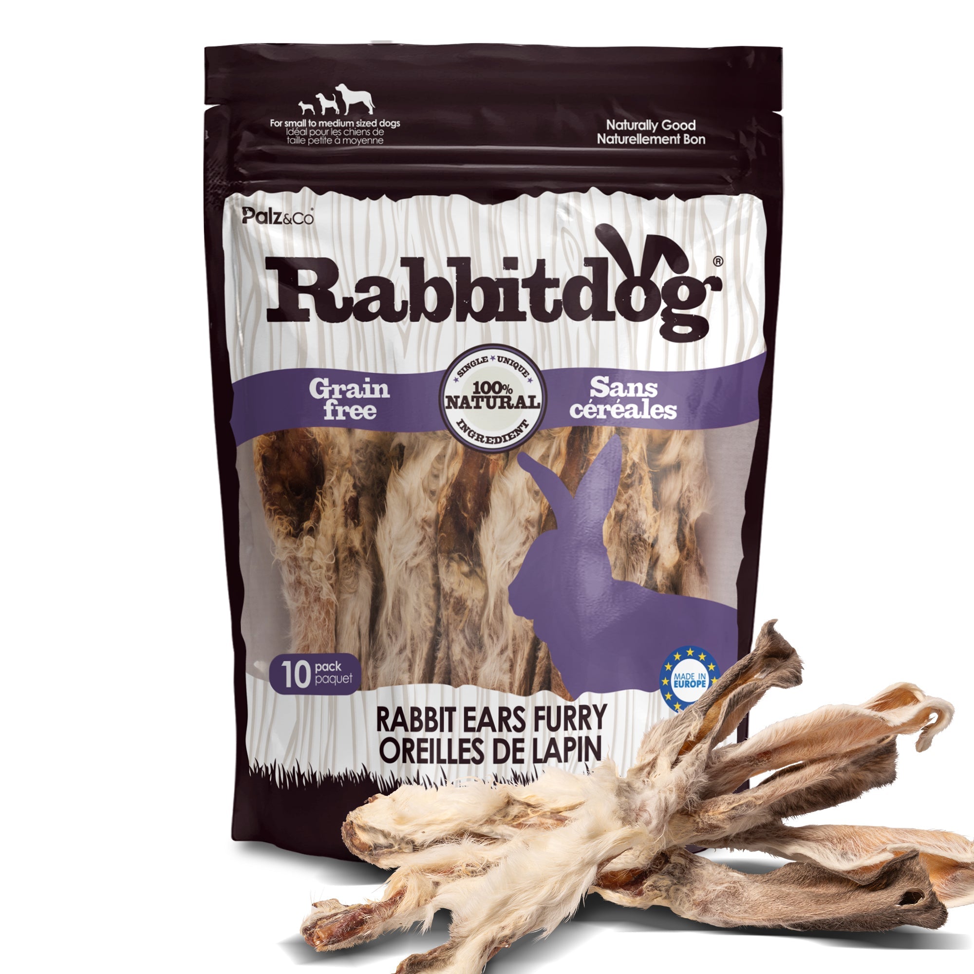 Rabbitdog Rabbit Ears (With Fur) - Pack of 10, 15, & 25 Main image