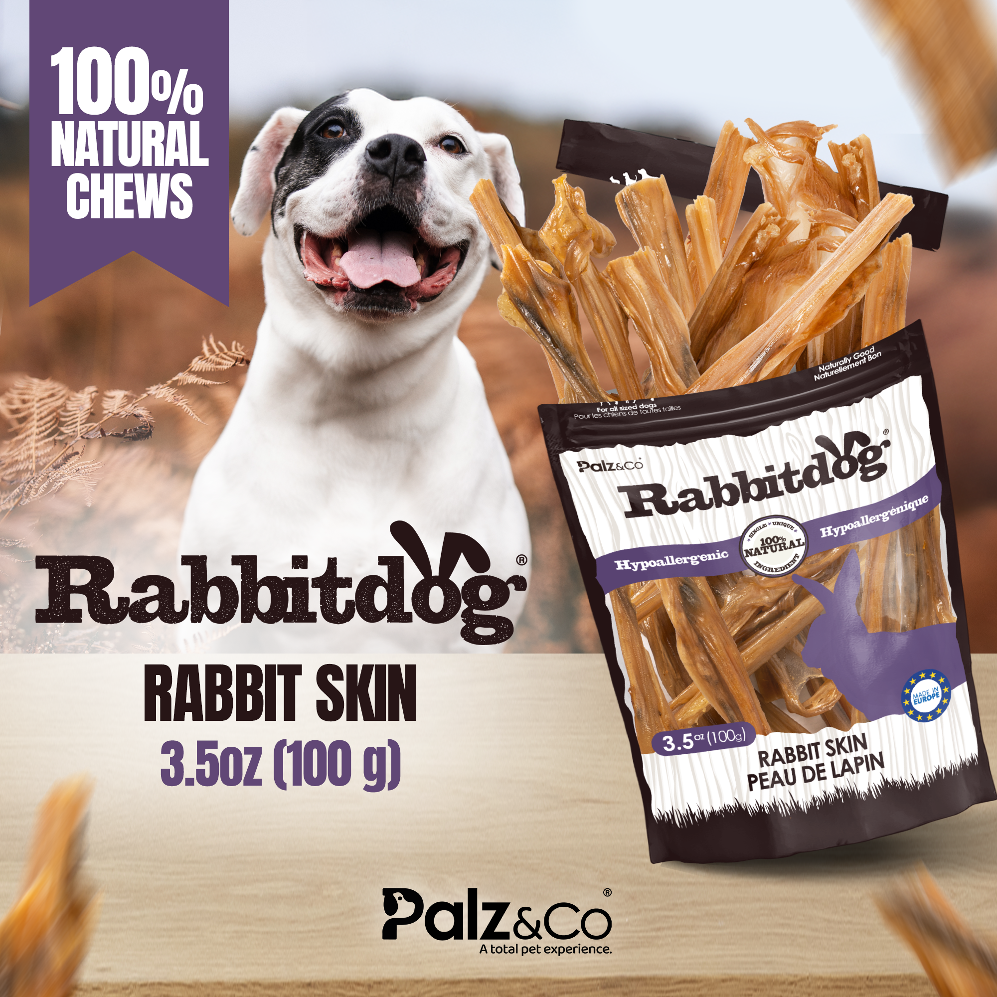 Rabbitdog Rabbit Skins - 3.5 oz (100g) Secondary image
