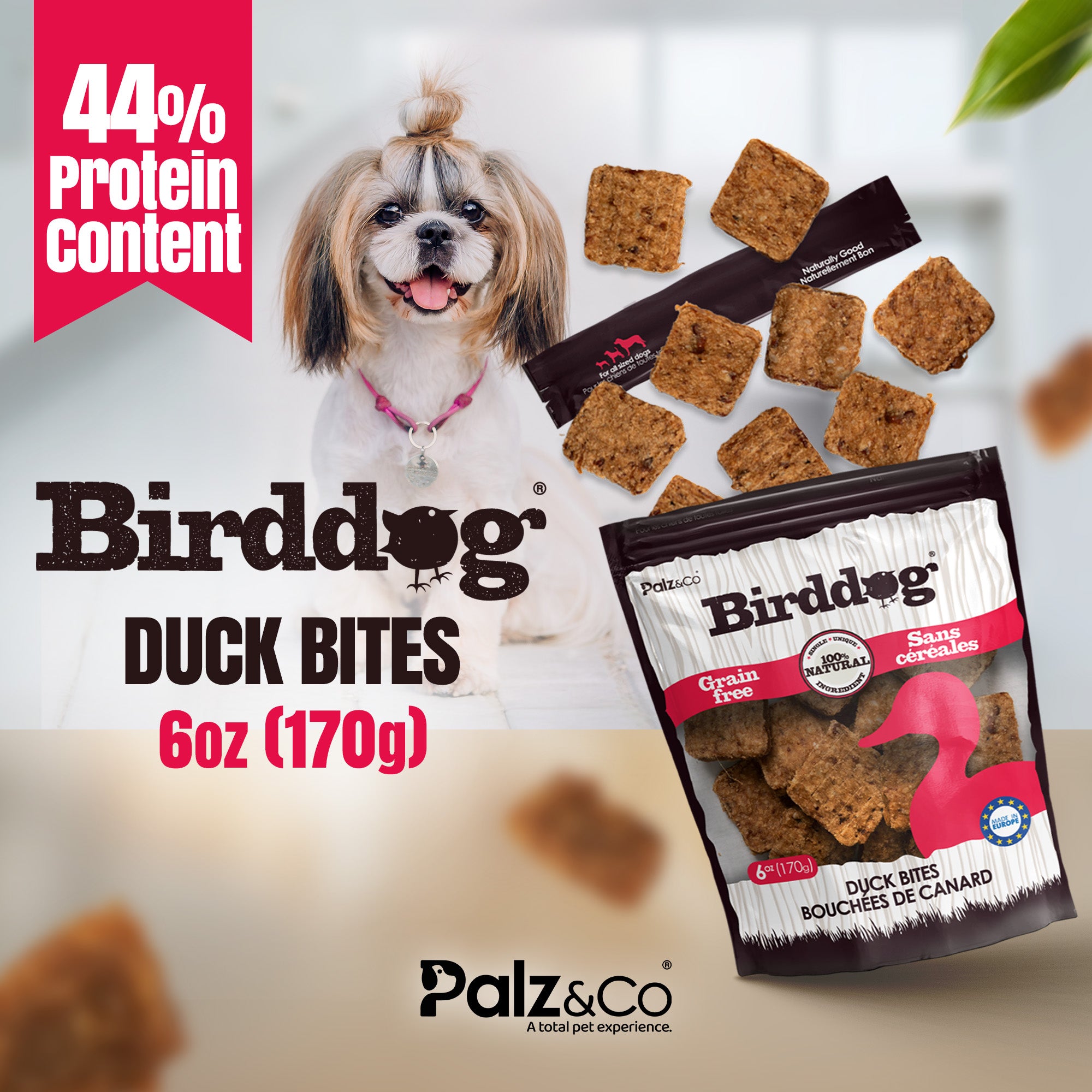 Birddog Duck Bites Dog Treats - 6 oz Secondary image