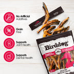 Birddog Duck Feet Chews (no nails) - Pack of 10 & 35