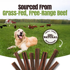 Moodog Beef Gullet Sticks 6-12", 25 Pack