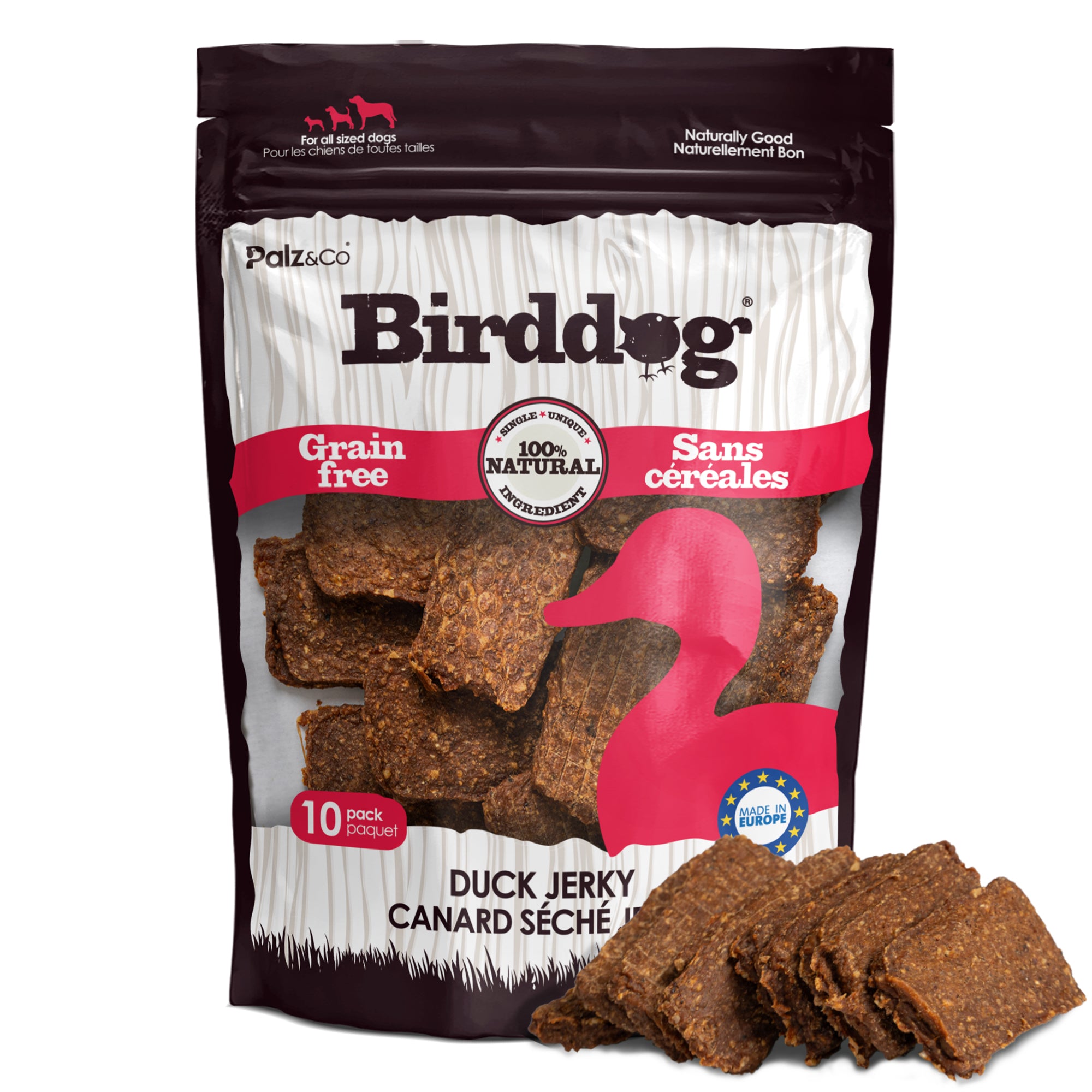 Birddog Duck Jerky Chews - Pack of 10 Main image