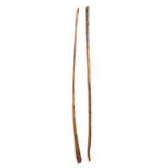 Front view of Moodog Beef Cane Bully Stick Mega, 35-inch Retail.