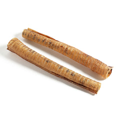 Alternate size view of Moodog Beef Trachea Tubes packaging, 12-inch, 2 Pack Retail.