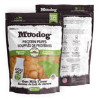 Alternate front view of MooDog Protein Puffs Goat Milk, Wholesale