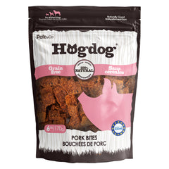 Front view of Palz & Co HogDog Pork Bites, 6oz Retail