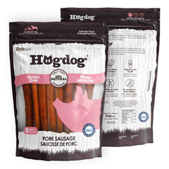 Alternate front view of Palz & Co HogDog Pork Sausage, 8-pack Retail