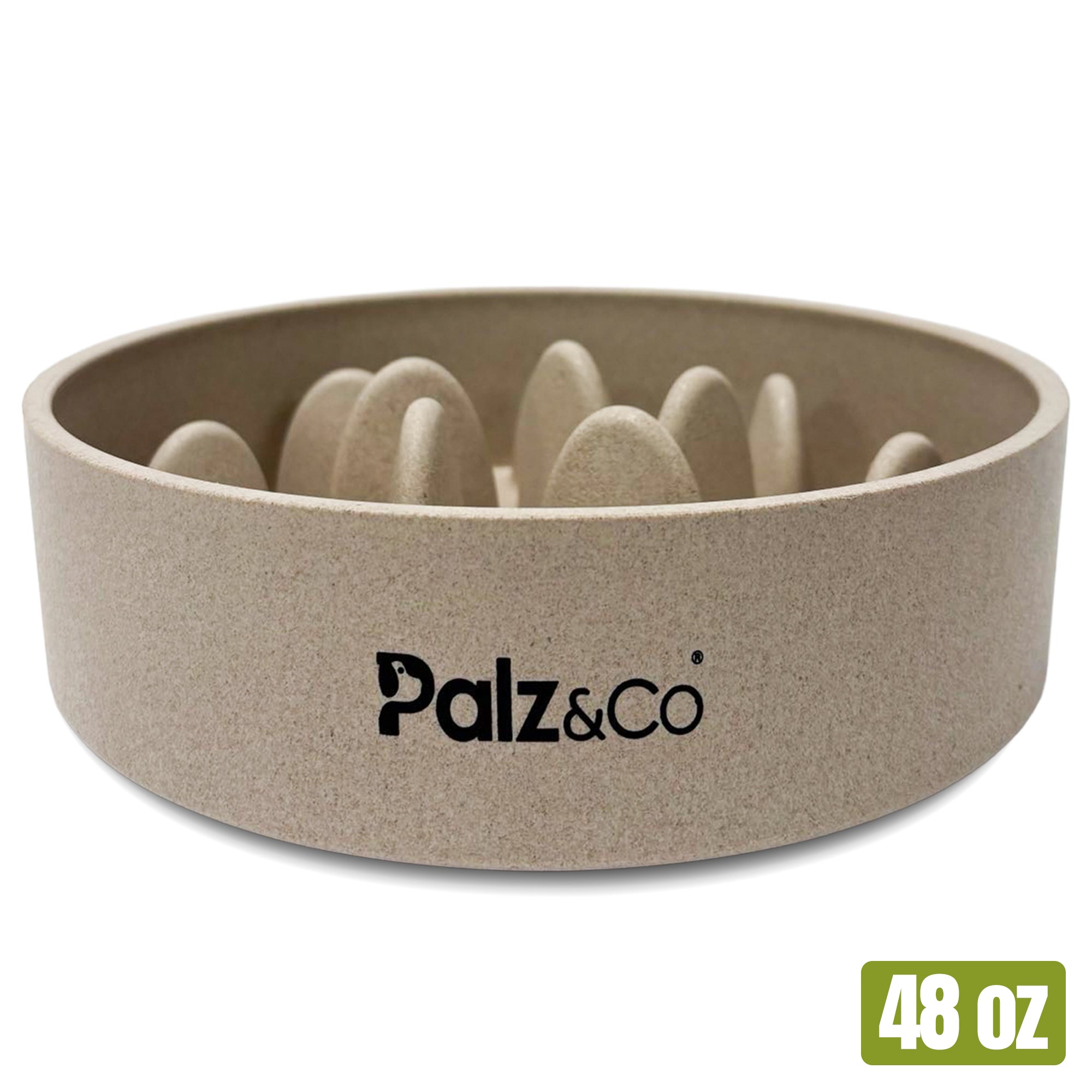 EcoBowl Slow Feeder Dog Bowl